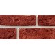 Cegła Elastyczna Retro Czerwona C 6,5x21 cm jednolita