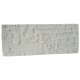 Deska Ciosana 260x20x3 cm biała